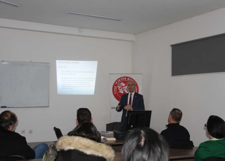 The Director of the Treasury of Kosovo shared his knowledge within the subject “Public Finance Management.”